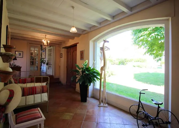 A Avec Piscine Partagee דירה *